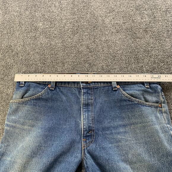 Vintage Levi's 506 Orange Tab Denim Jeans Made in USA Straight Mens Size 40x30 - Picture 16 of 16